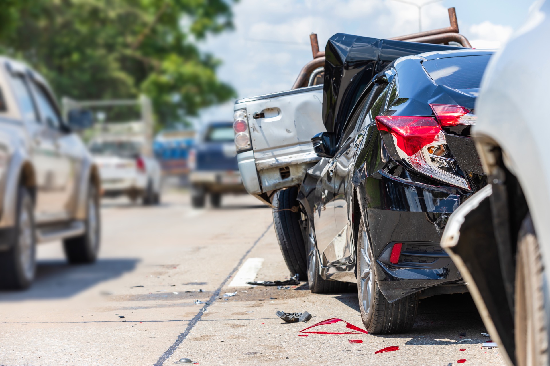 Photo of a Car Crash